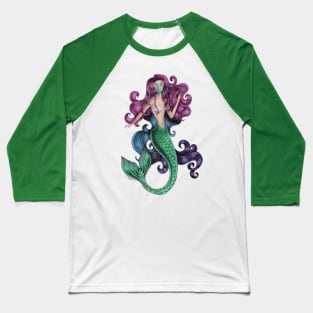 Quarantined Mermaid Baseball T-Shirt